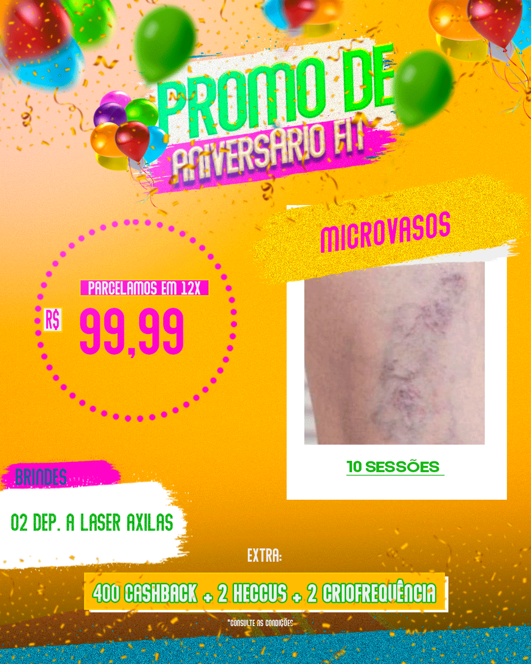 10 SESSÕES DE MICROVASOS