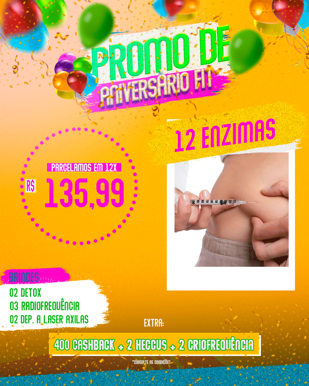 12 SESSÕES DE ENZIMAS