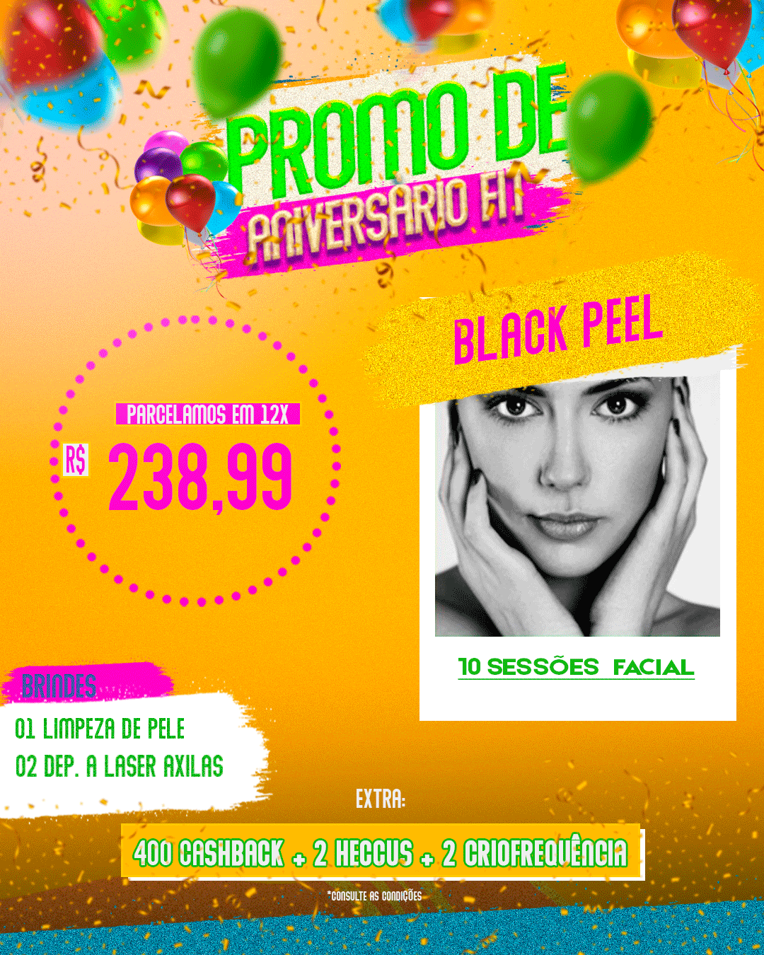BLACK PEEL 10 SESSÕES