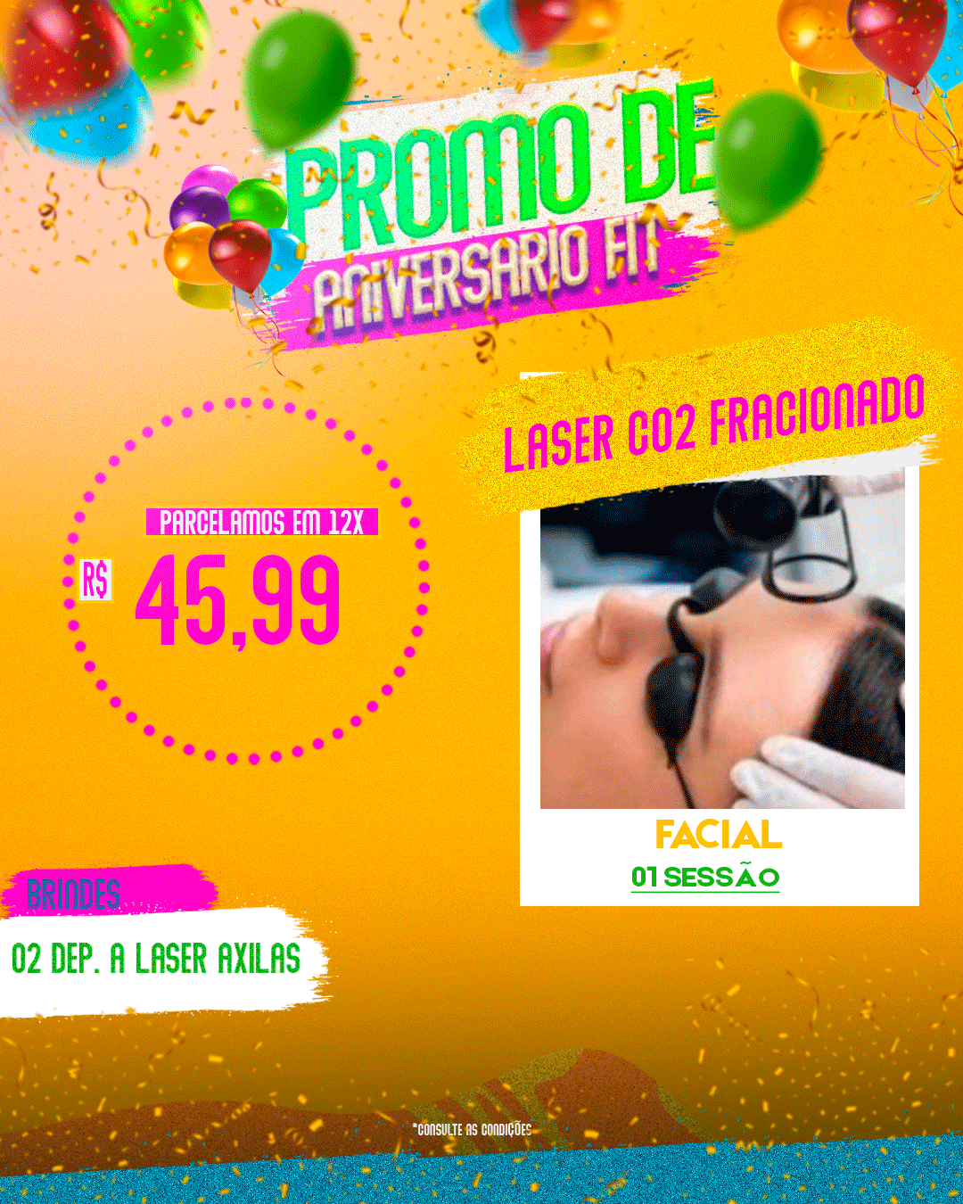 LASER CO2 FRACIONADO 01 SESSÃO (FACIAL)