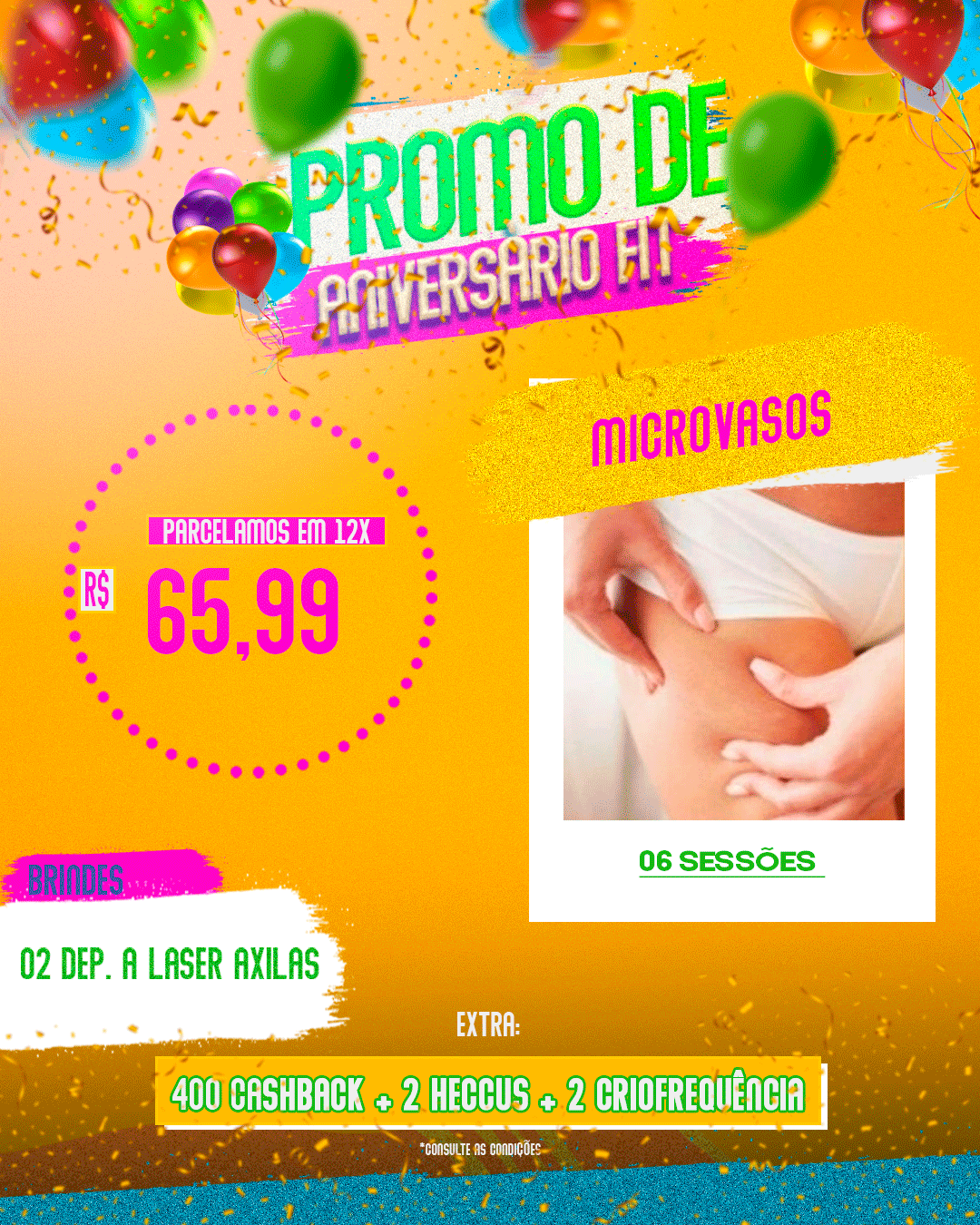 MICROVASOS 6 SESSÕES