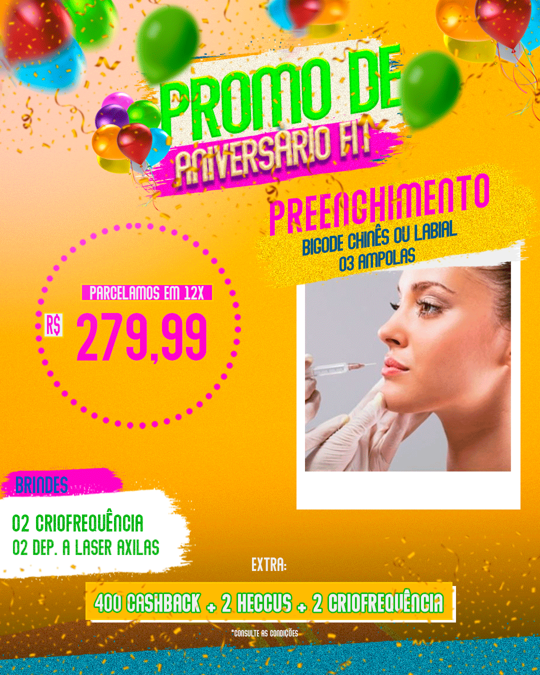 PREENCHIMENTO LABIAL OU BIGODE CHINÊS 03 AMPOLAS