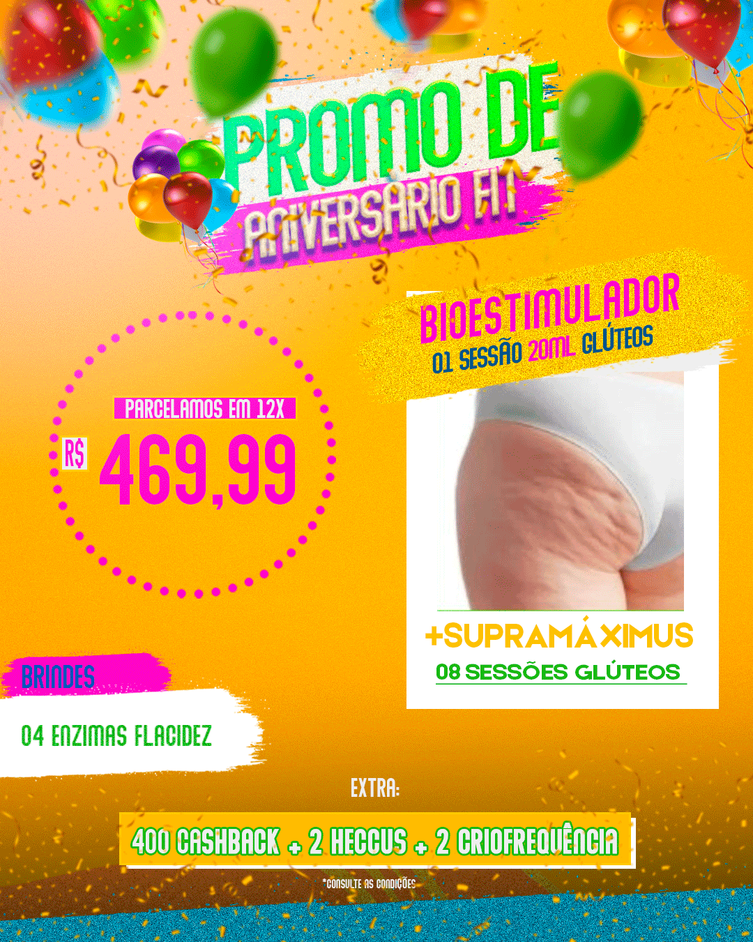SUPRAMÁXIMUS 8 SESSÕES GLÚTEOS + BIOESTIMULADOR GLÚTEOS 01 SESSÃO 20ML