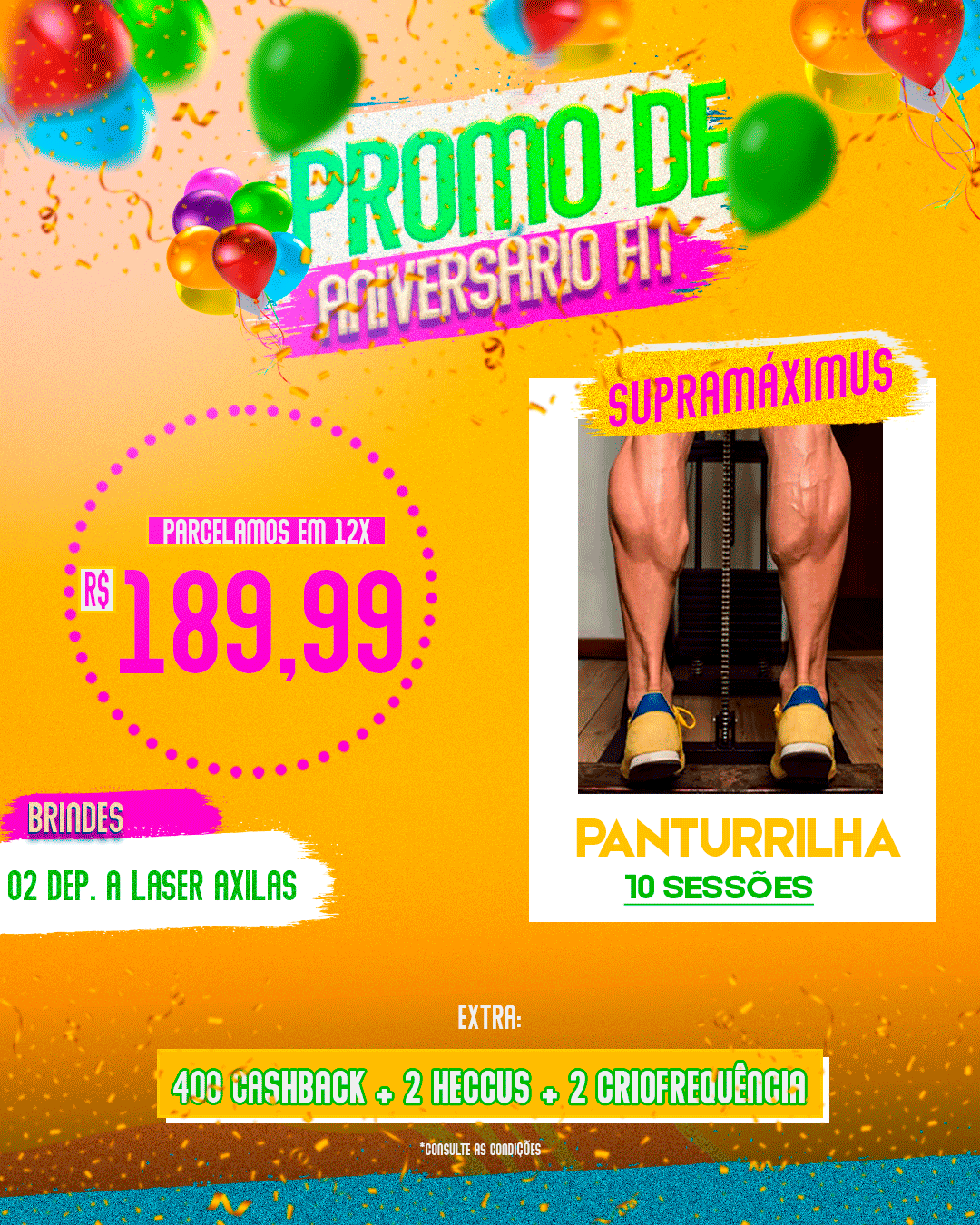 SUPRAMÁXIMUS PANTURRILHA 10 SESSÕES