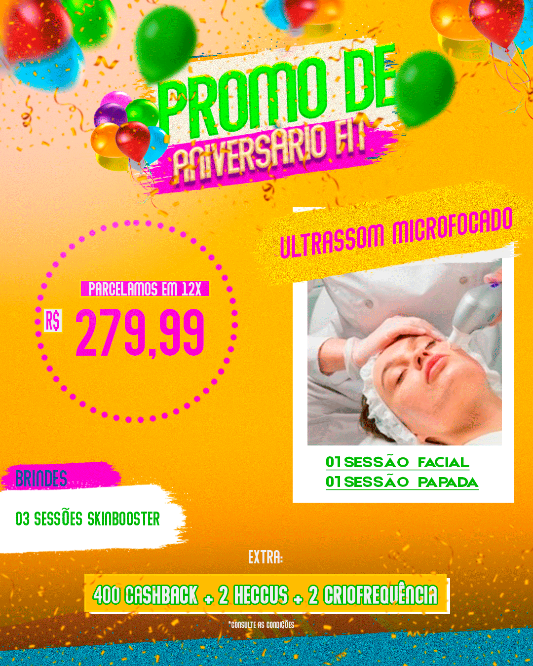 ULTRASSOM MICROFOCADO 01 SESSÃO FACIAL + 01 PAPADA