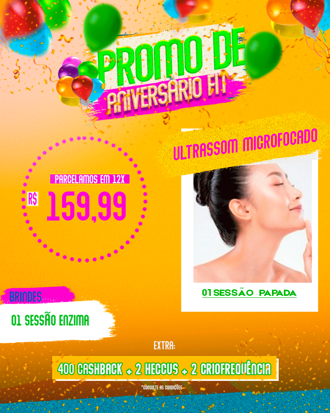 ULTRASSOM MICROFOCADO 01 SESSÃO PAPADA