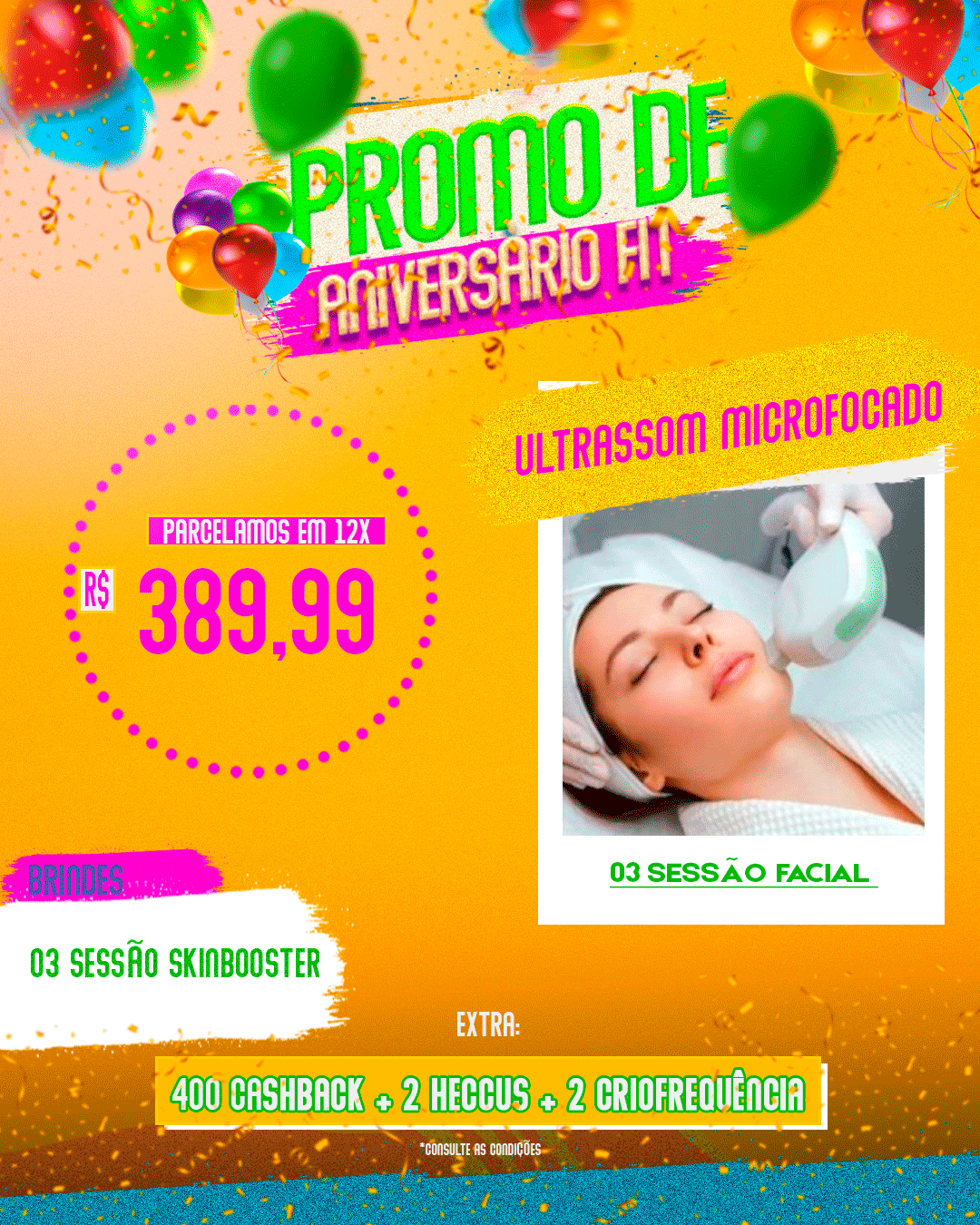 ULTRASSOM MICROFOCADO 03 SESSÕES FACIAL