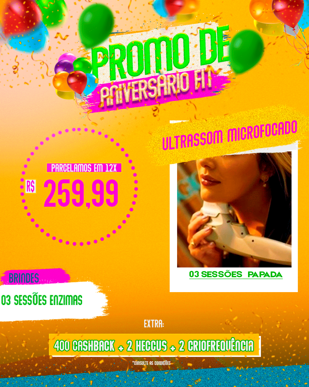 ULTRASSOM MICROFOCADO 03 SESSÕES PAPADA